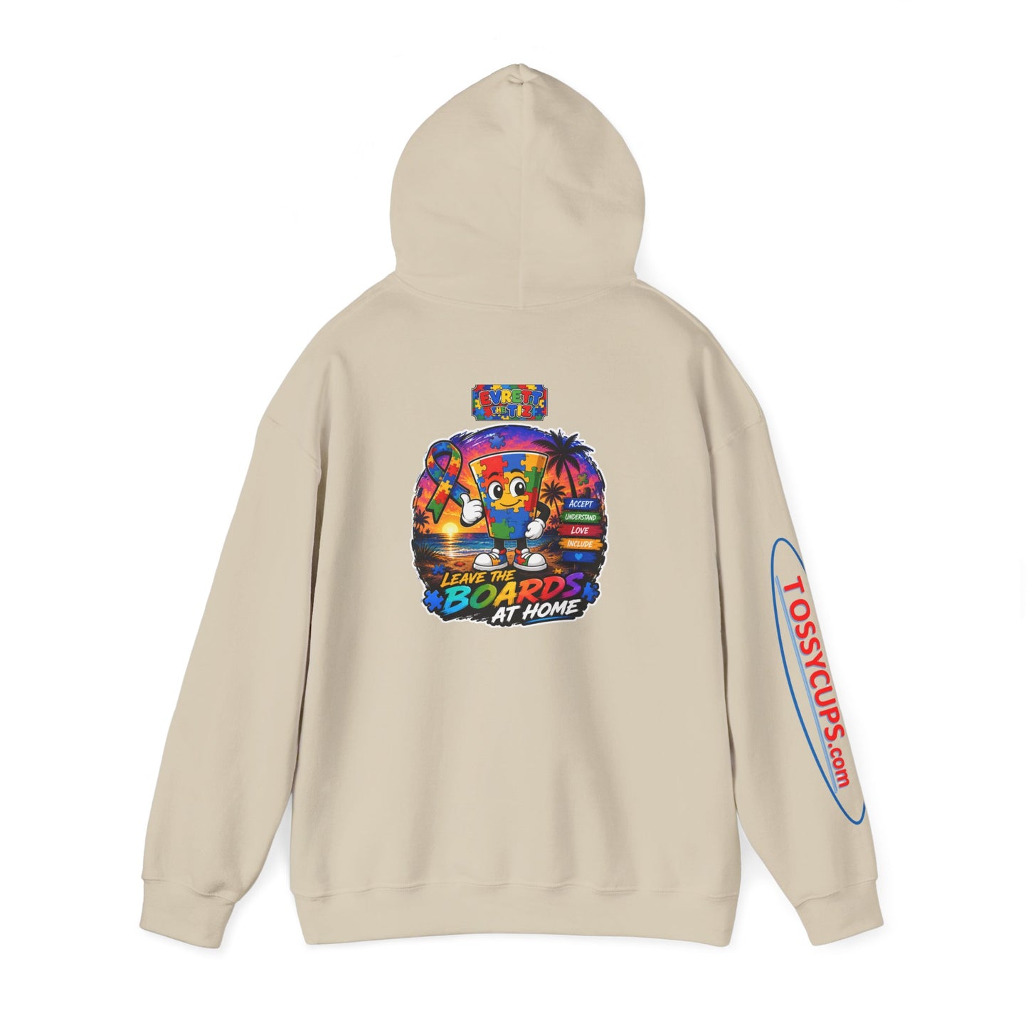 Tossy-hoodies Evrett the Tiz Unisex Heavy Blend™ Hooded Sweatshirt