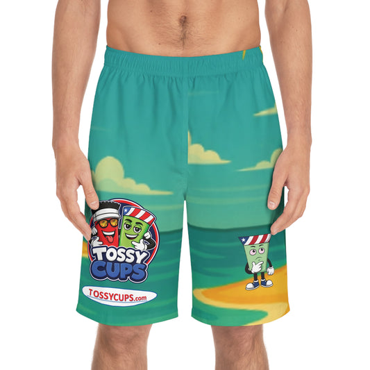 Tossy - Men's Board Shorts (AOP)