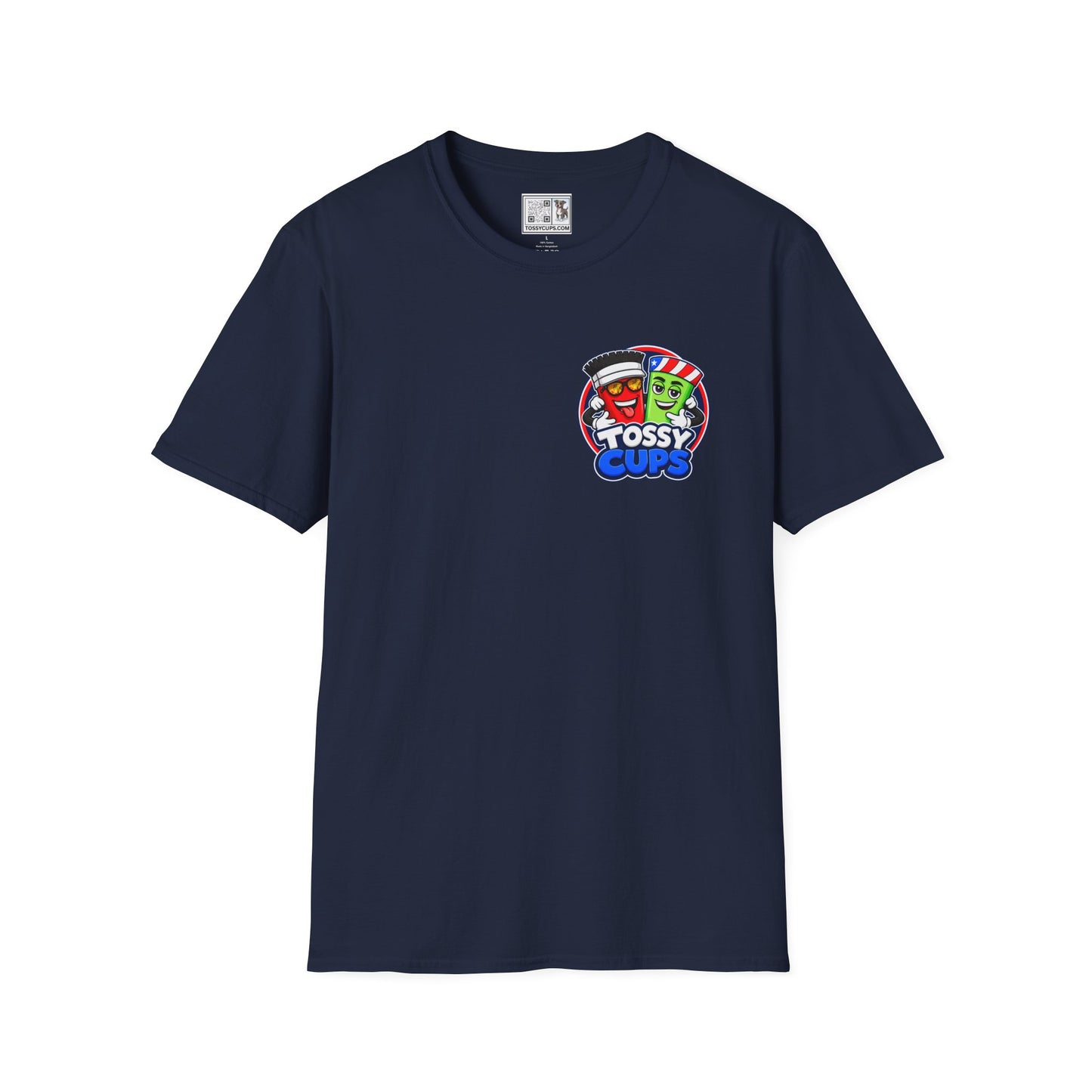 Tossy Cups Unisex Softstyle T-Shirt Leave the boards at home!