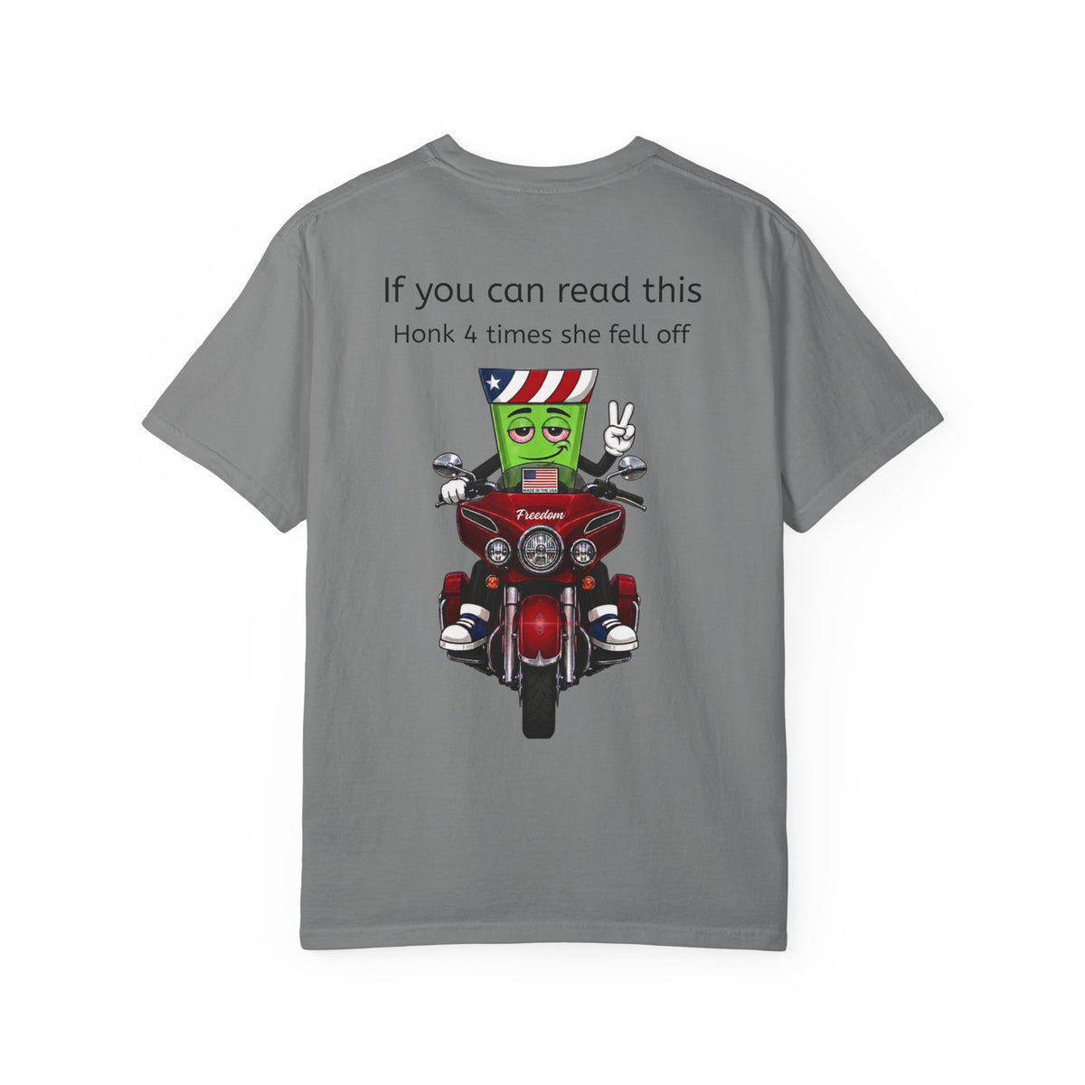 Ride shirt Eddie Bull - wind therapy Unisex Garment-Dyed T-shirt