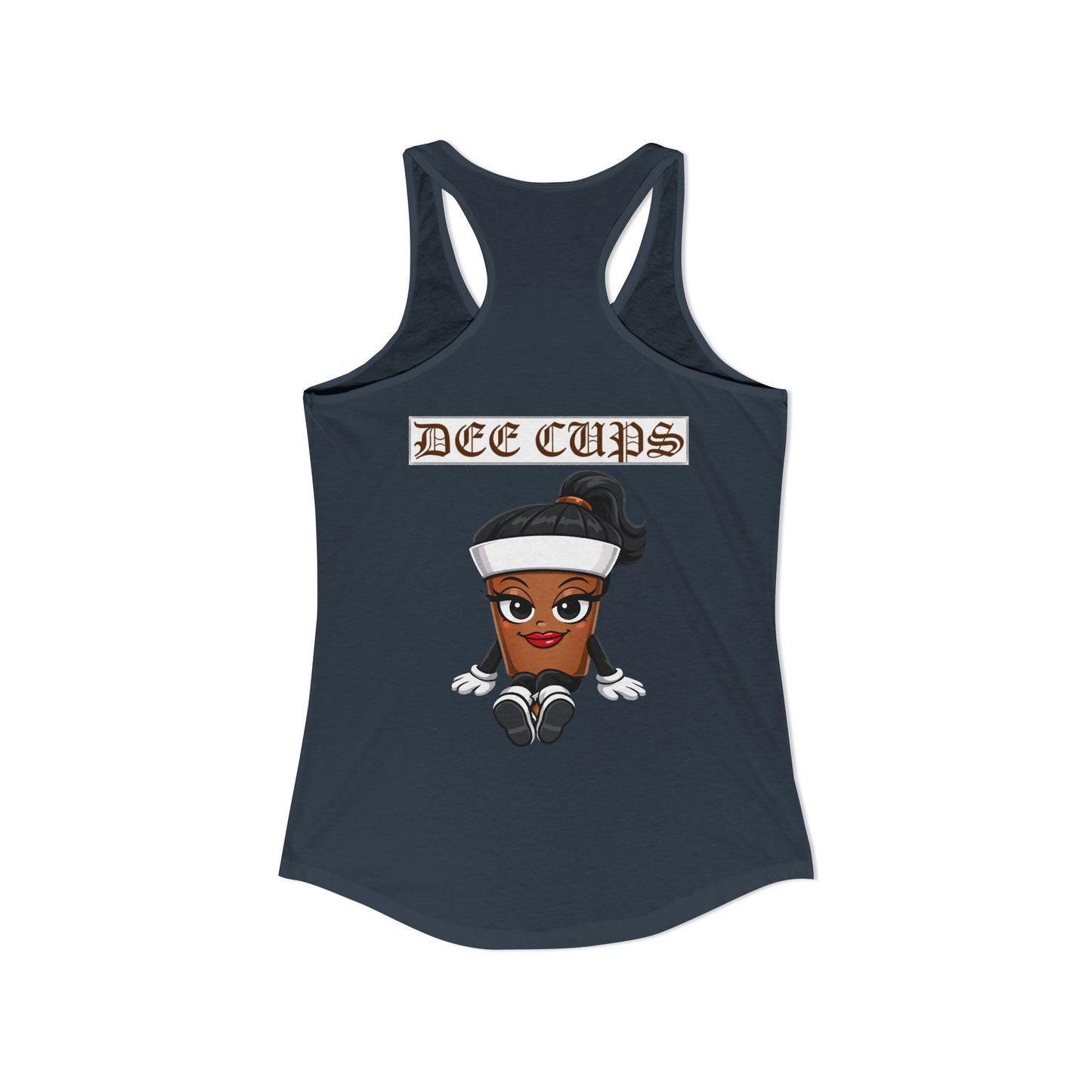 Tossy-tank Dee Cups Women's Ideal Racerback Tank