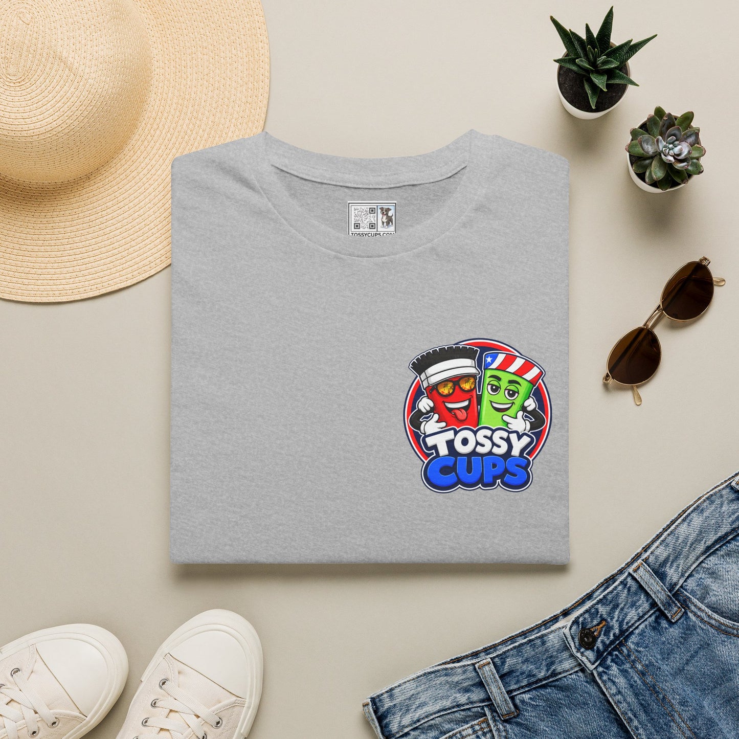 Tossy Cups Unisex Softstyle T-Shirt Leave the boards at home!