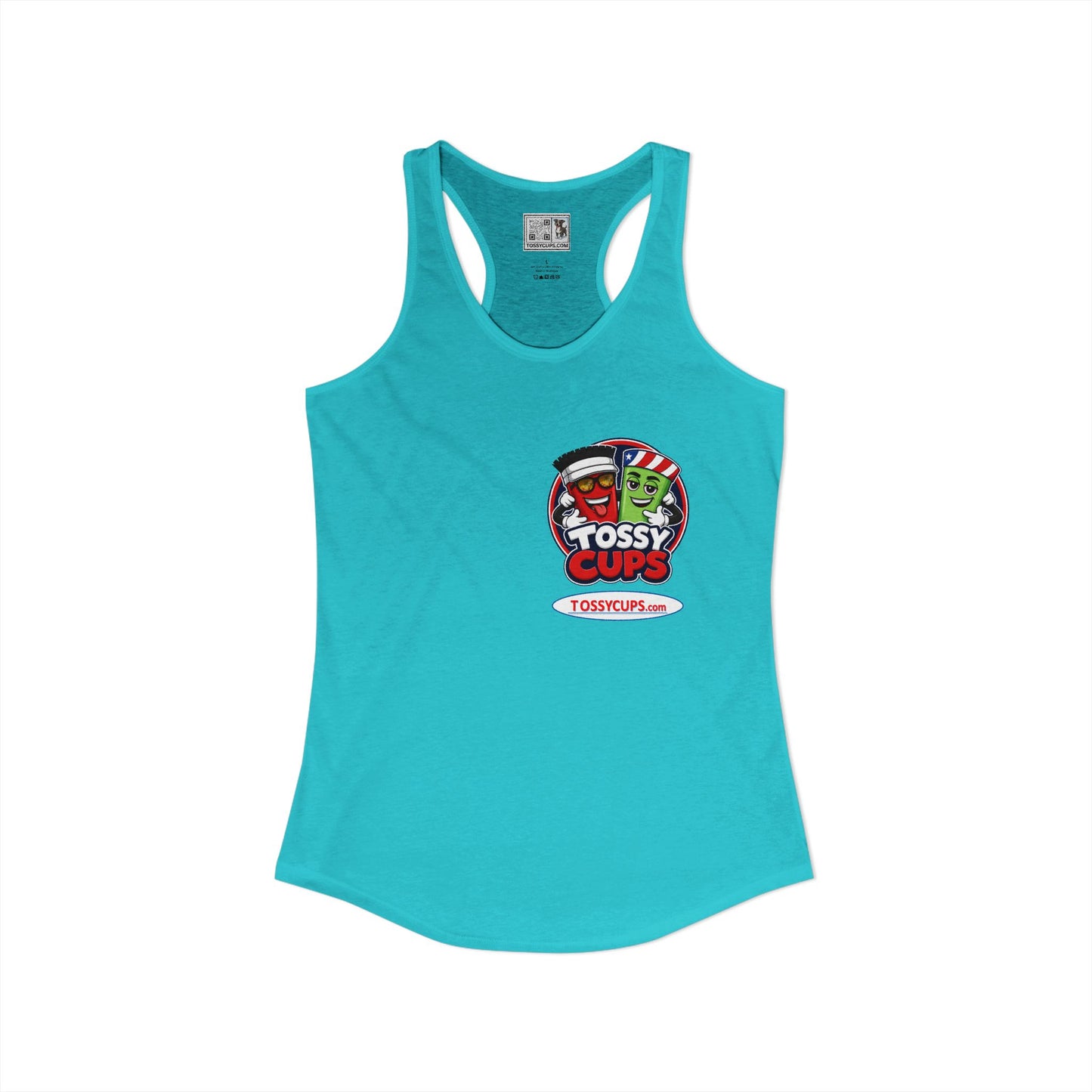Tossy-tank Dee Cups Women's Ideal Racerback Tank