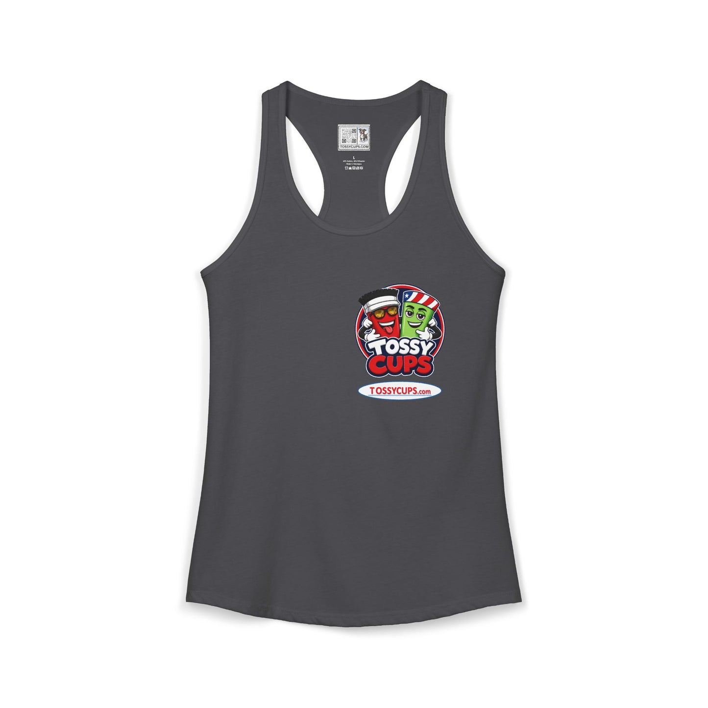 Tossy-tank Dee Cups Women's Ideal Racerback Tank