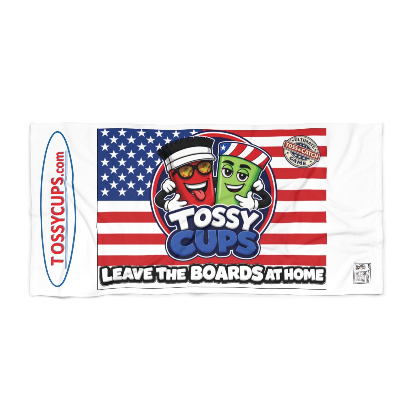 Tossy- Beach Towel Leave The Boards At Home