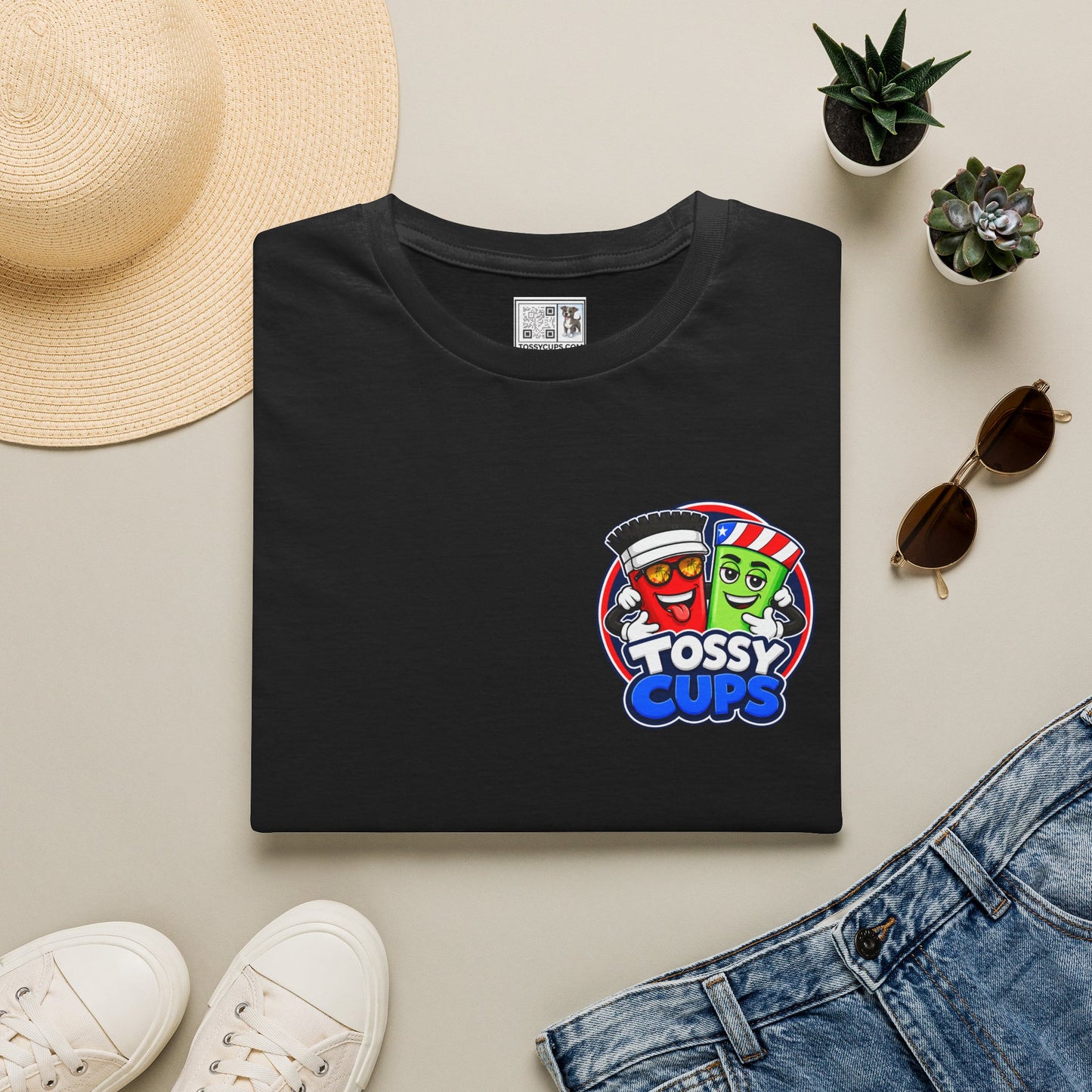 Tossy Cups Unisex Softstyle T-Shirt Leave the boards at home!