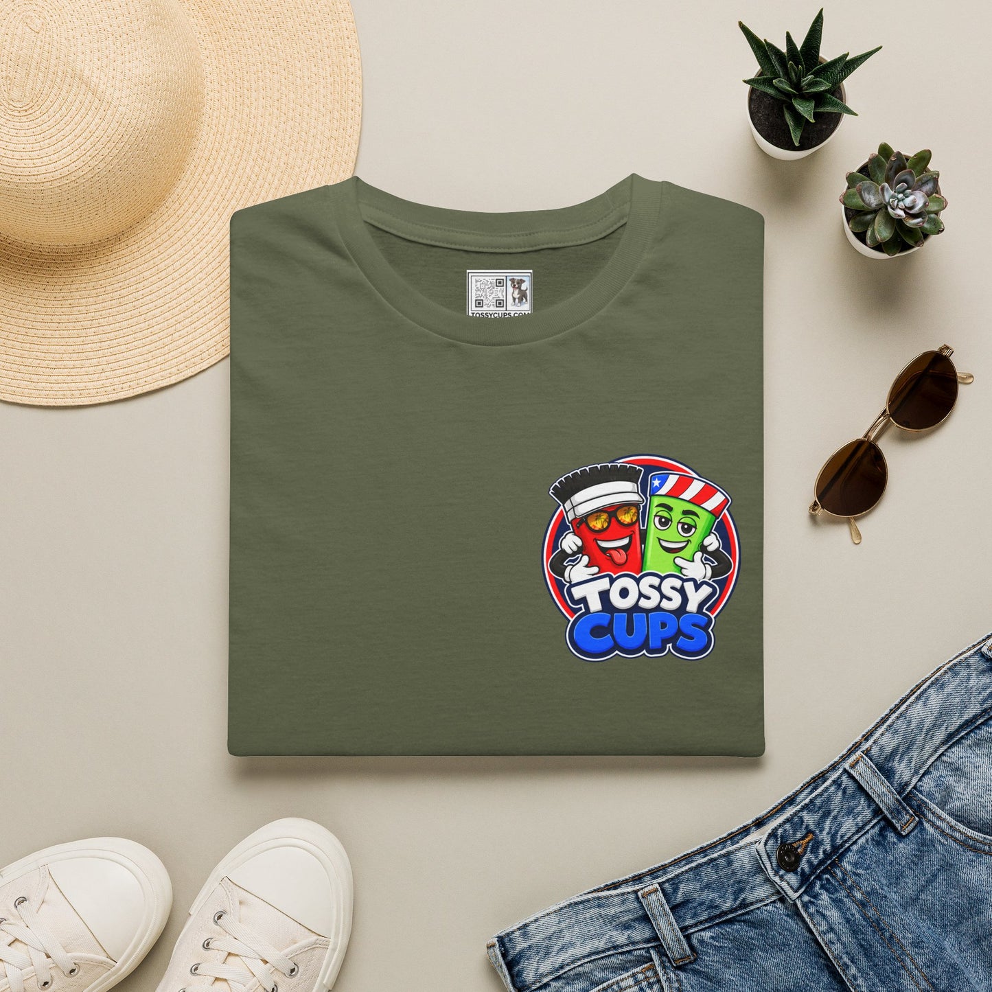 Tossy Cups Unisex Softstyle T-Shirt Leave the boards at home!