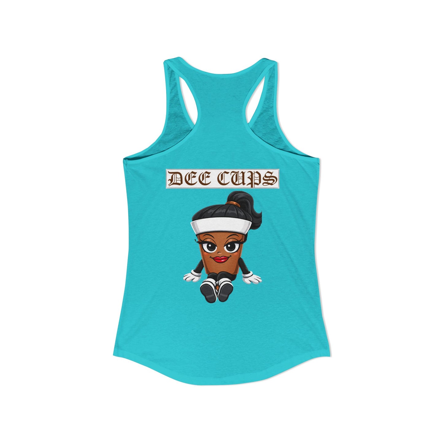 Tossy-tank Dee Cups Women's Ideal Racerback Tank