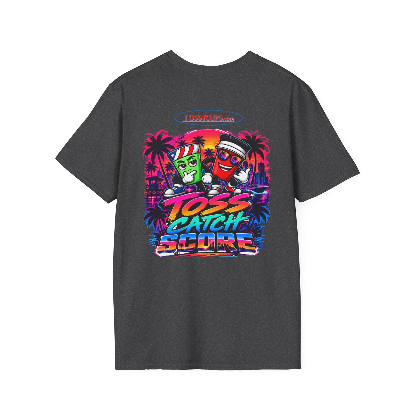 Tossy Cups Miami Cups Unisex Softstyle T-Shirt