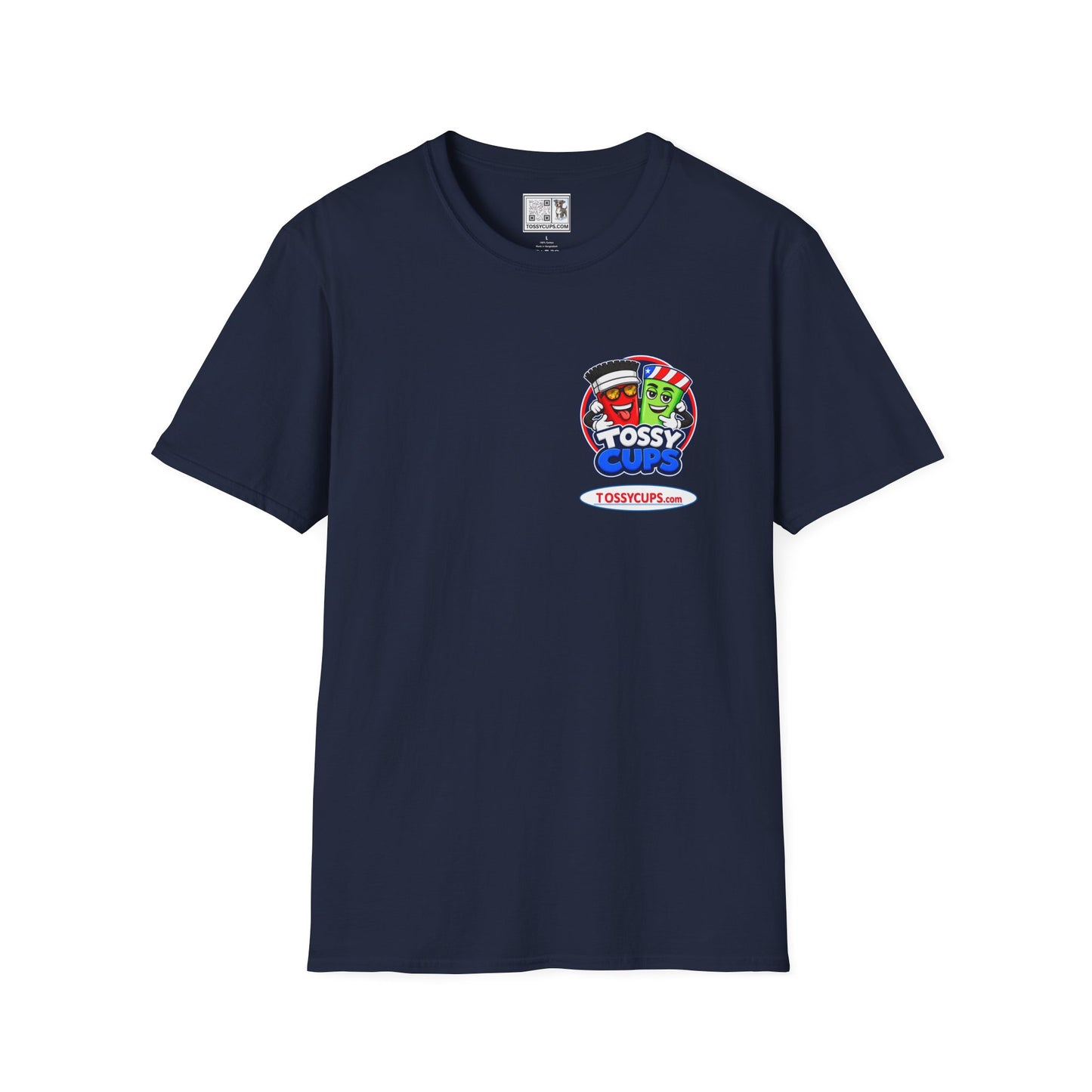 Tossy Cups - Evrett The Tiz Unisex Softstyle T-Shirt