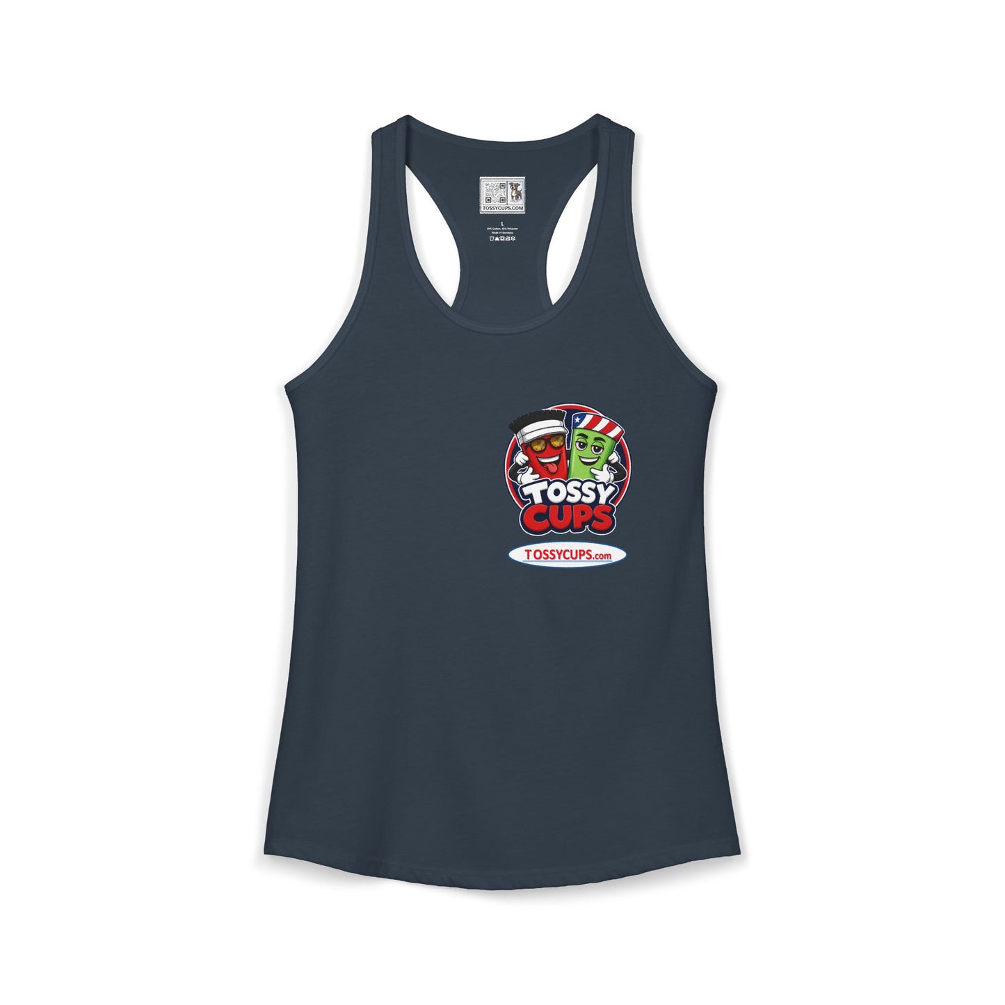 Tossy-tank Dee Cups Women's Ideal Racerback Tank