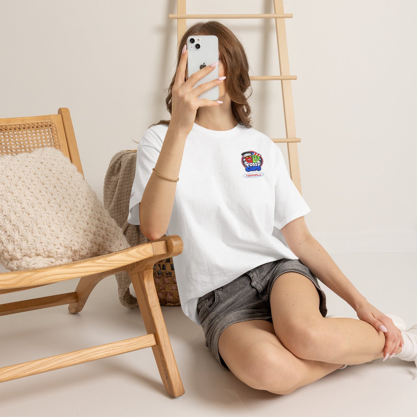 Tossy - T Chilling at the Beach with Tossy Cups Unisex Heavy Cotton Tee