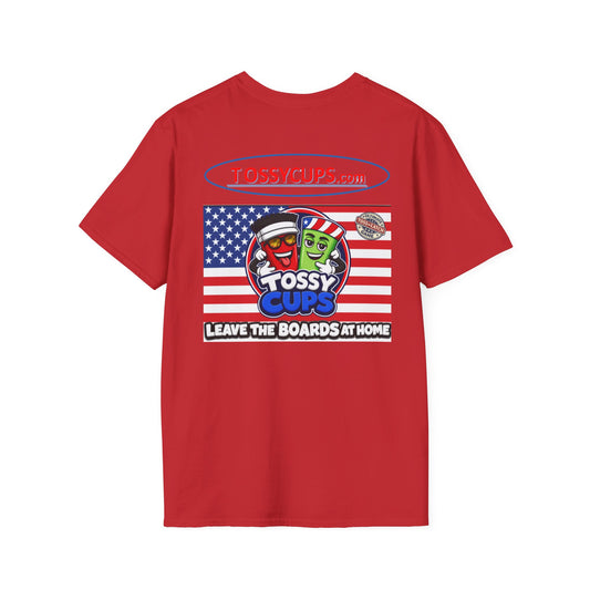 Tossy Cups Unisex Softstyle T-Shirt Leave the boards at home!