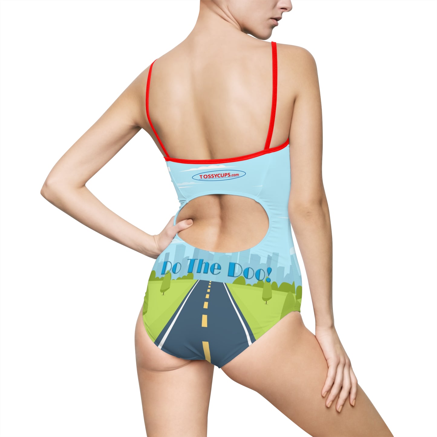 Tossy - swimsuit Team Eddie Bull Women's One-piece Swimsuit (AOP)