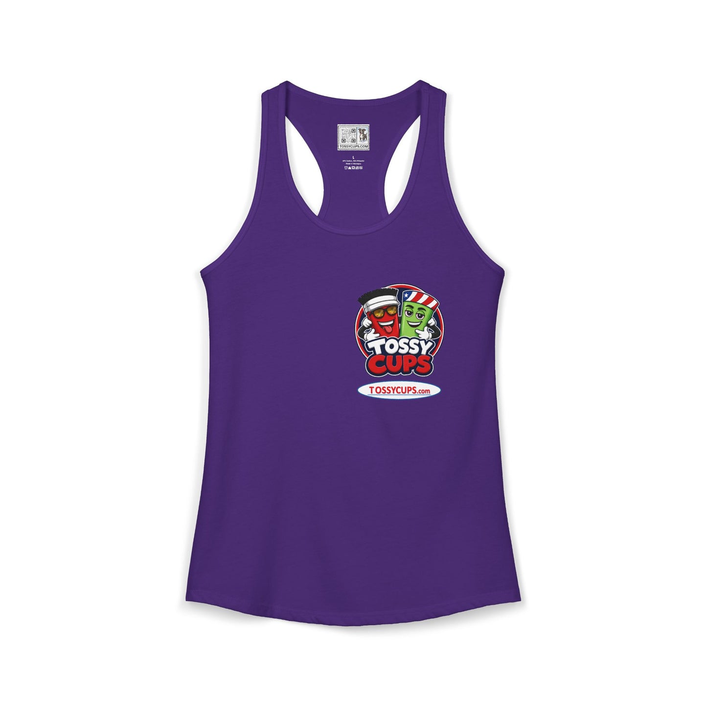 Tossy-tank Dee Cups Women's Ideal Racerback Tank