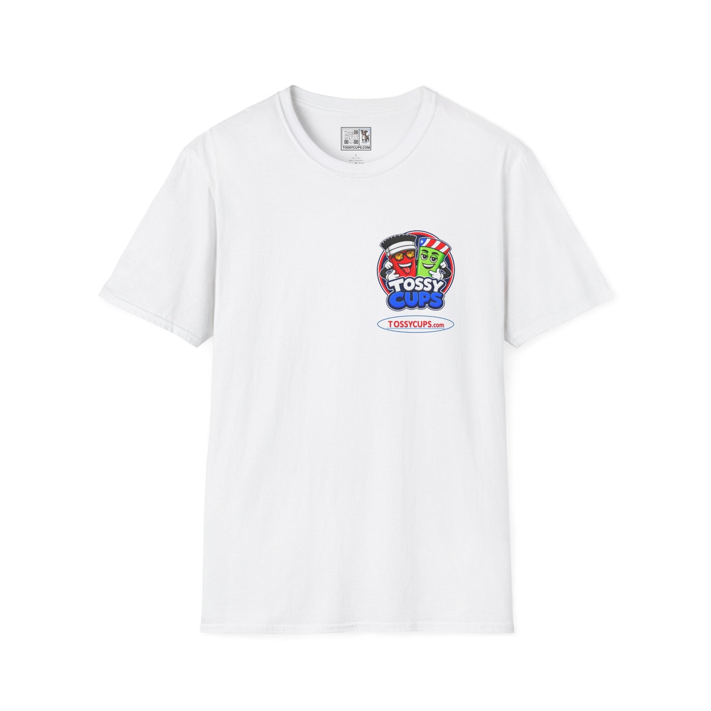 Tossy Cups - Evrett The Tiz Unisex Softstyle T-Shirt