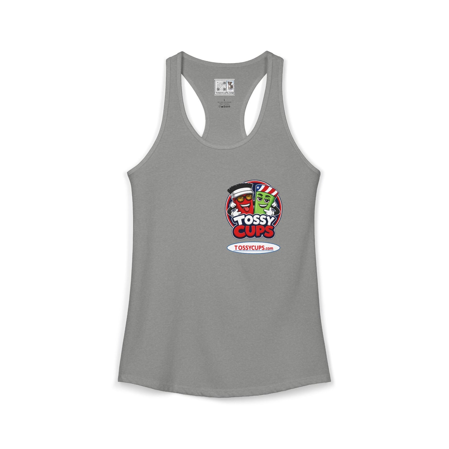 Tossy-tank Dee Cups Women's Ideal Racerback Tank