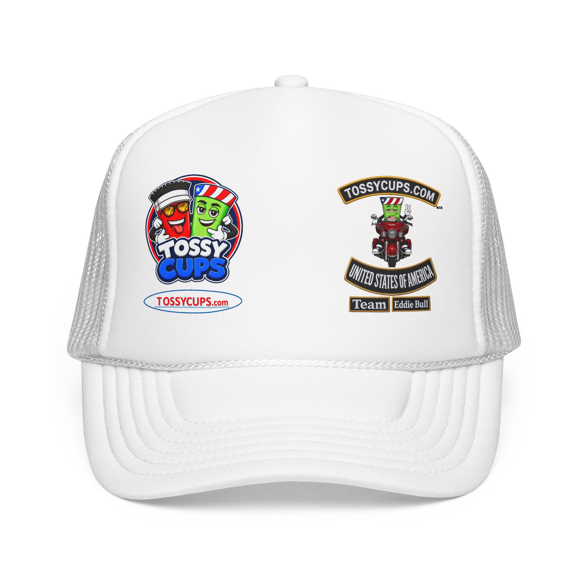 Team Eddie Bull Foam Trucker Hat