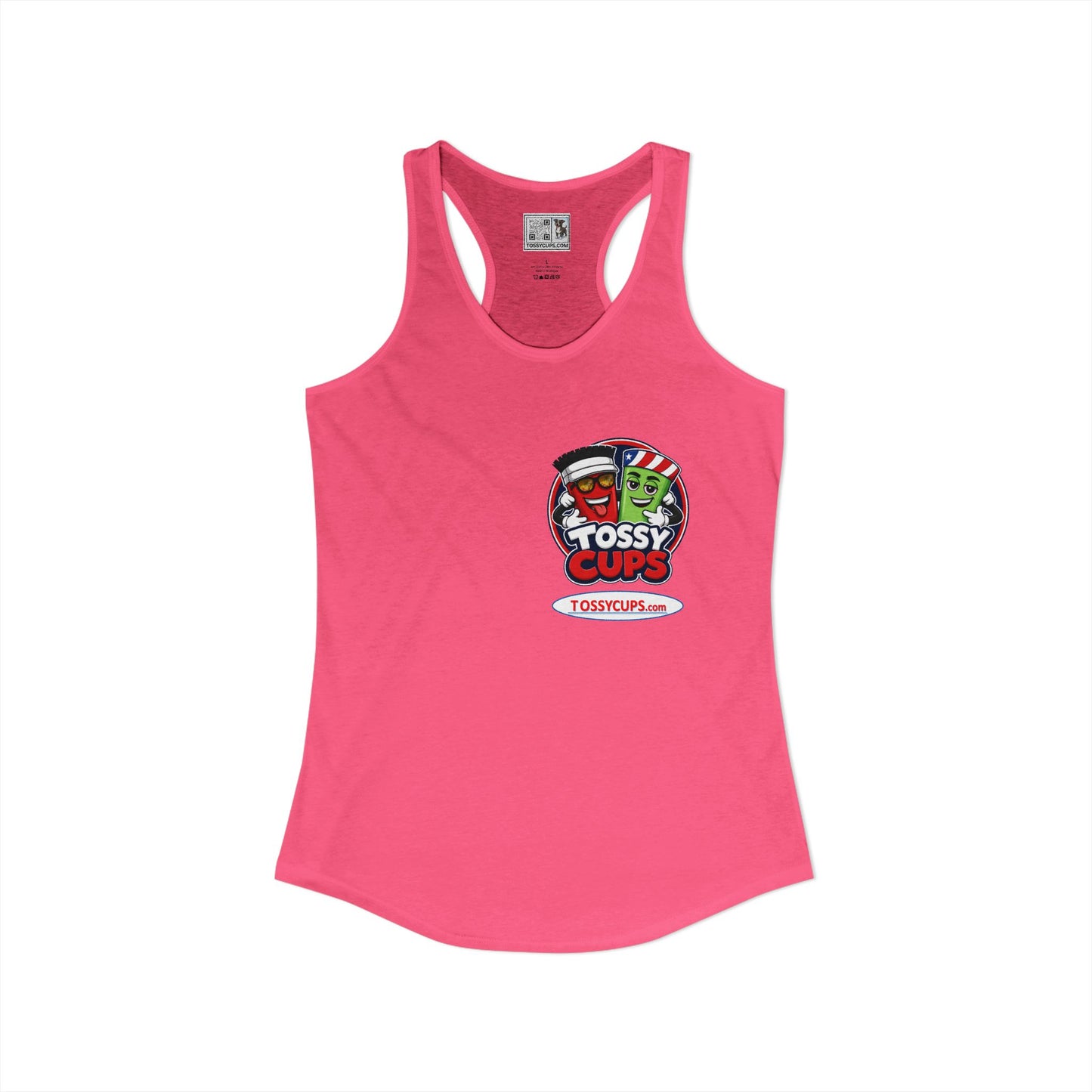 Tossy-tank Dee Cups Women's Ideal Racerback Tank