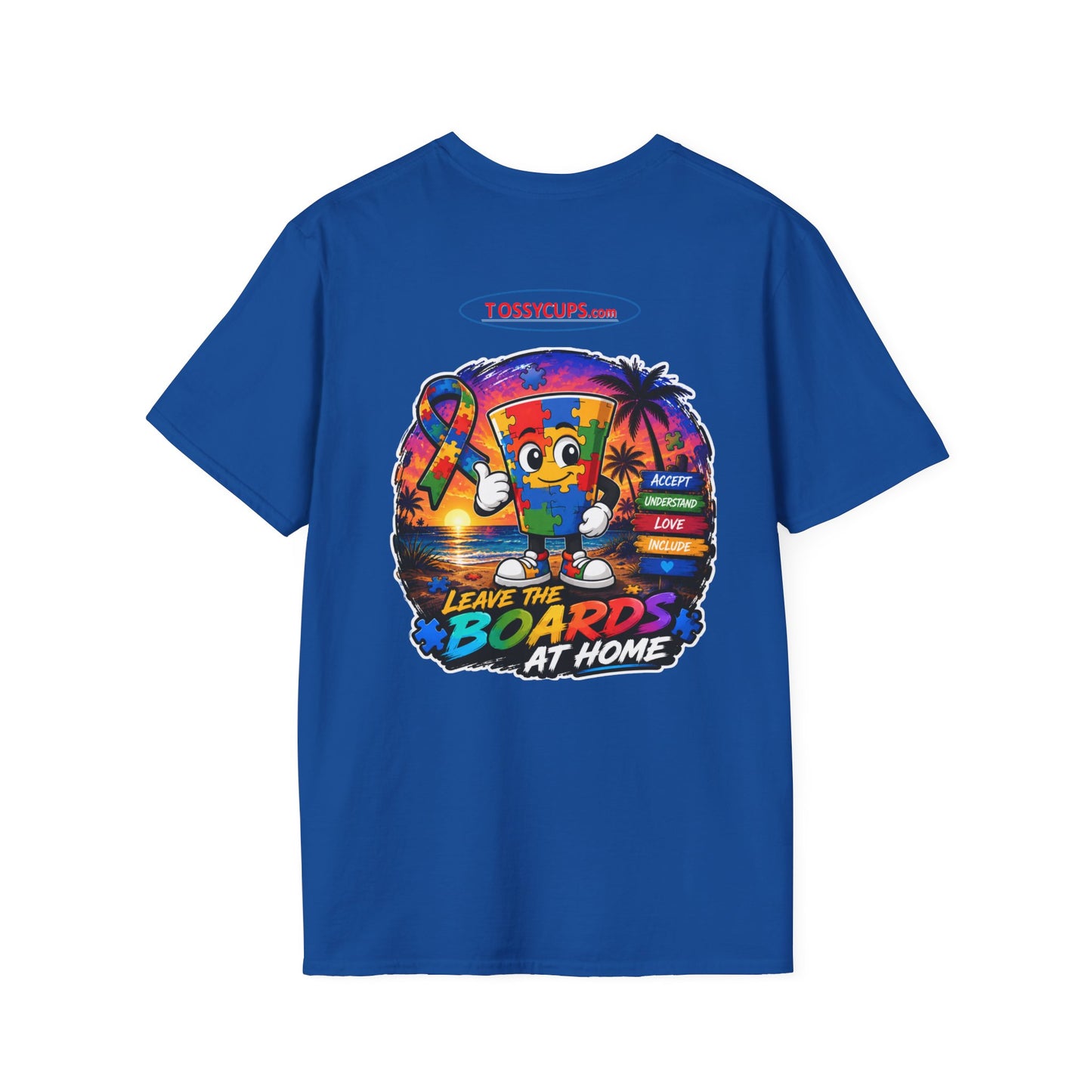 Tossy Cups - Evrett The Tiz Unisex Softstyle T-Shirt