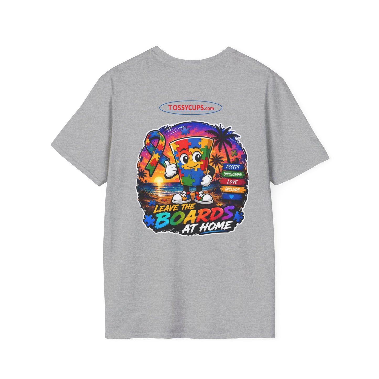 Tossy Cups - Evrett The Tiz Unisex Softstyle T-Shirt