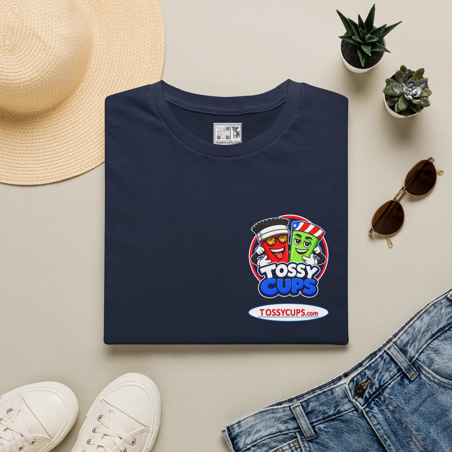 Tossy Cups - Evrett The Tiz Unisex Softstyle T-Shirt
