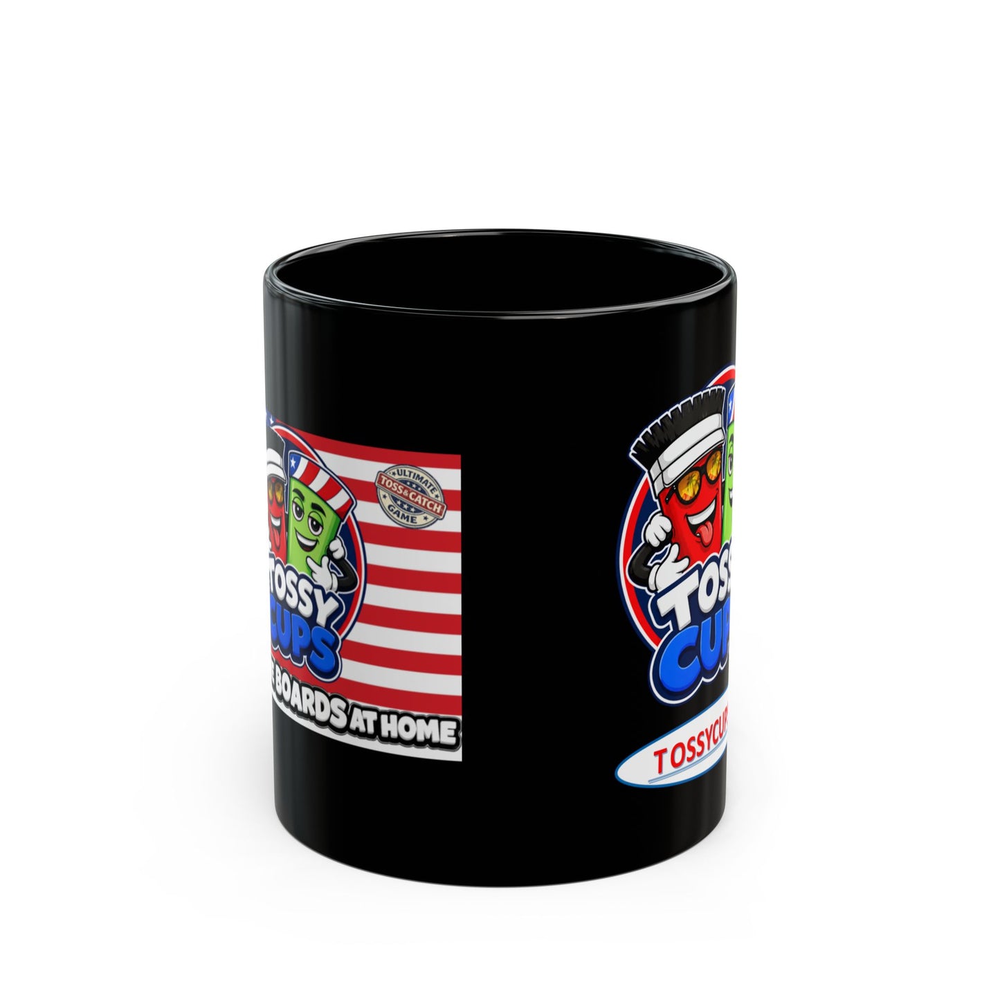 Tossy Black Mug (11oz, 15oz) Leave the boards at home