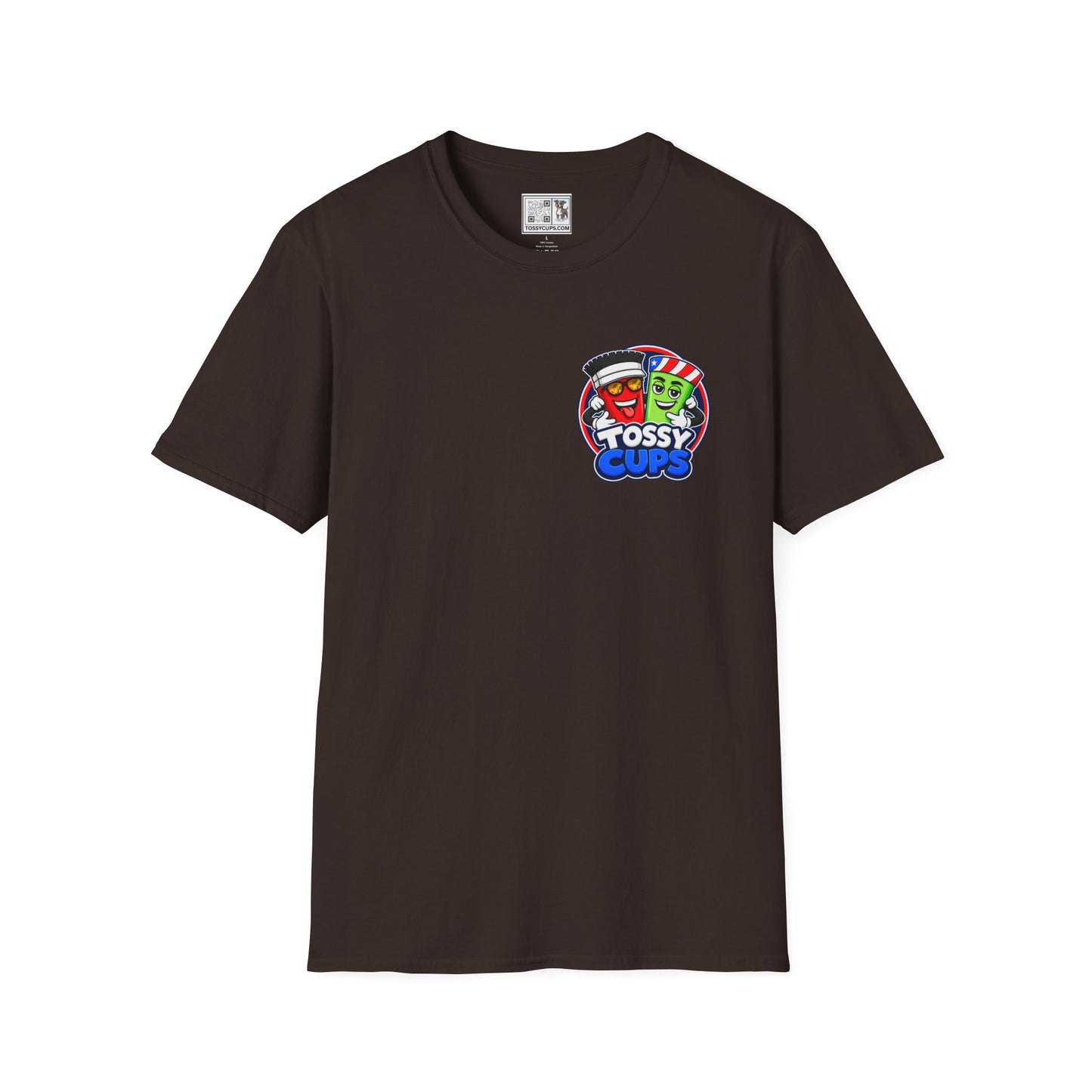 Tossy Cups Unisex Softstyle T-Shirt Leave the boards at home!