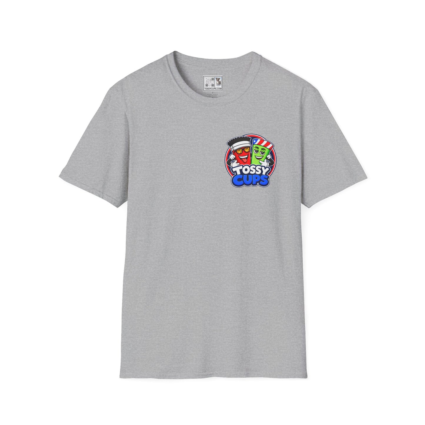 Tossy Cups Unisex Softstyle T-Shirt Leave the boards at home!
