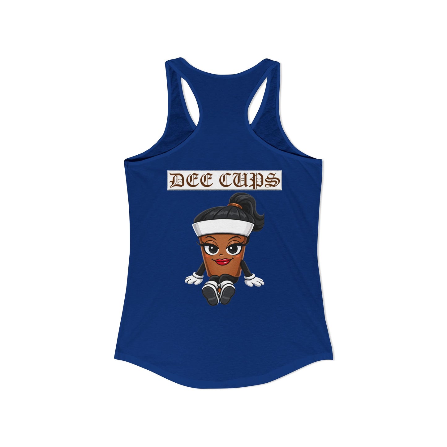 Tossy-tank Dee Cups Women's Ideal Racerback Tank