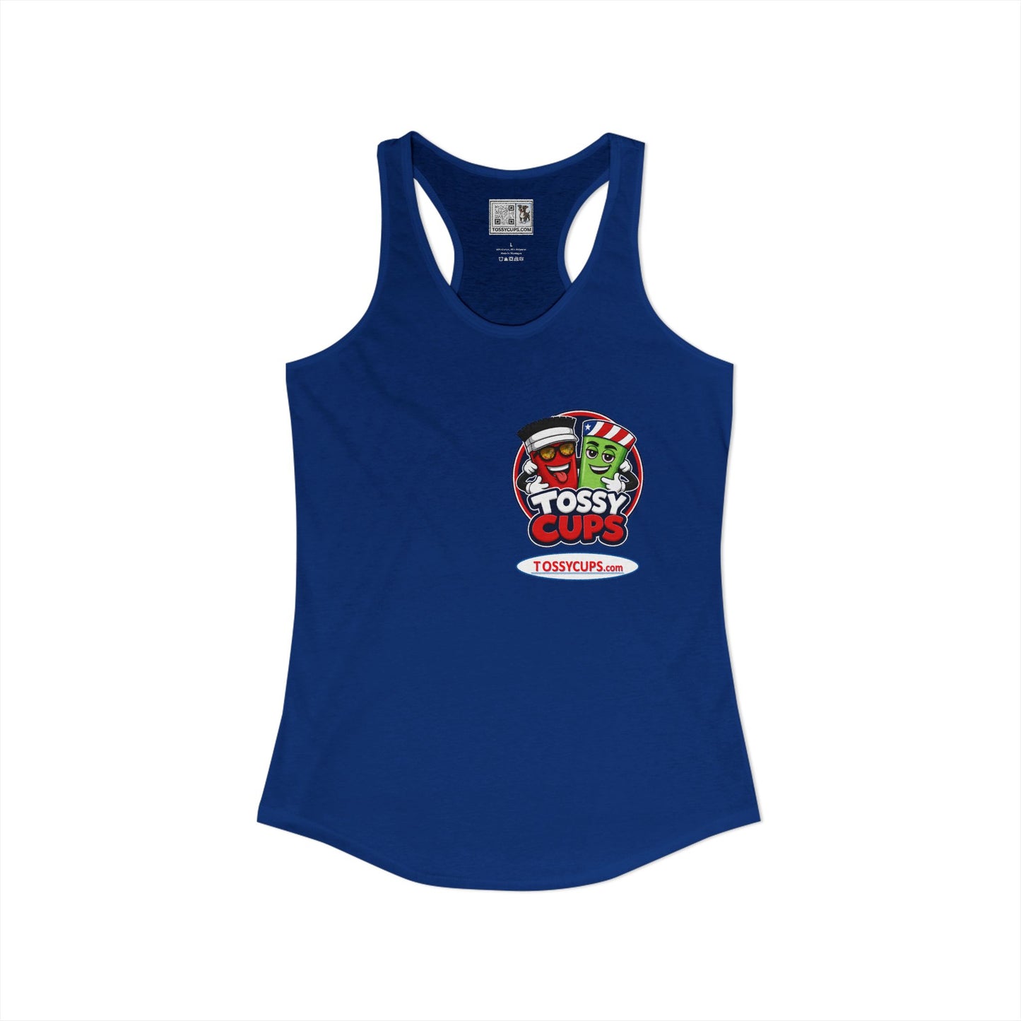 Tossy-tank Dee Cups Women's Ideal Racerback Tank