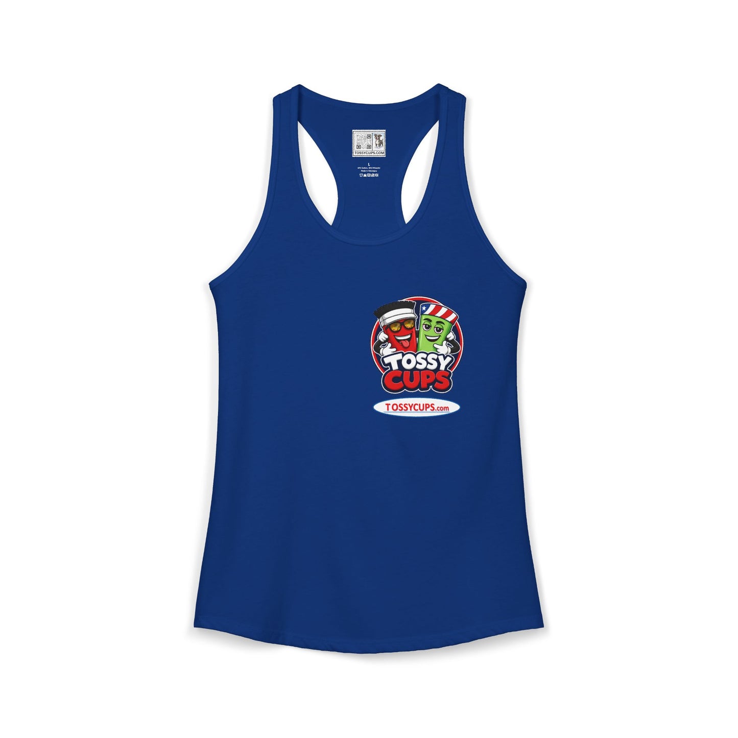 Tossy-tank Dee Cups Women's Ideal Racerback Tank