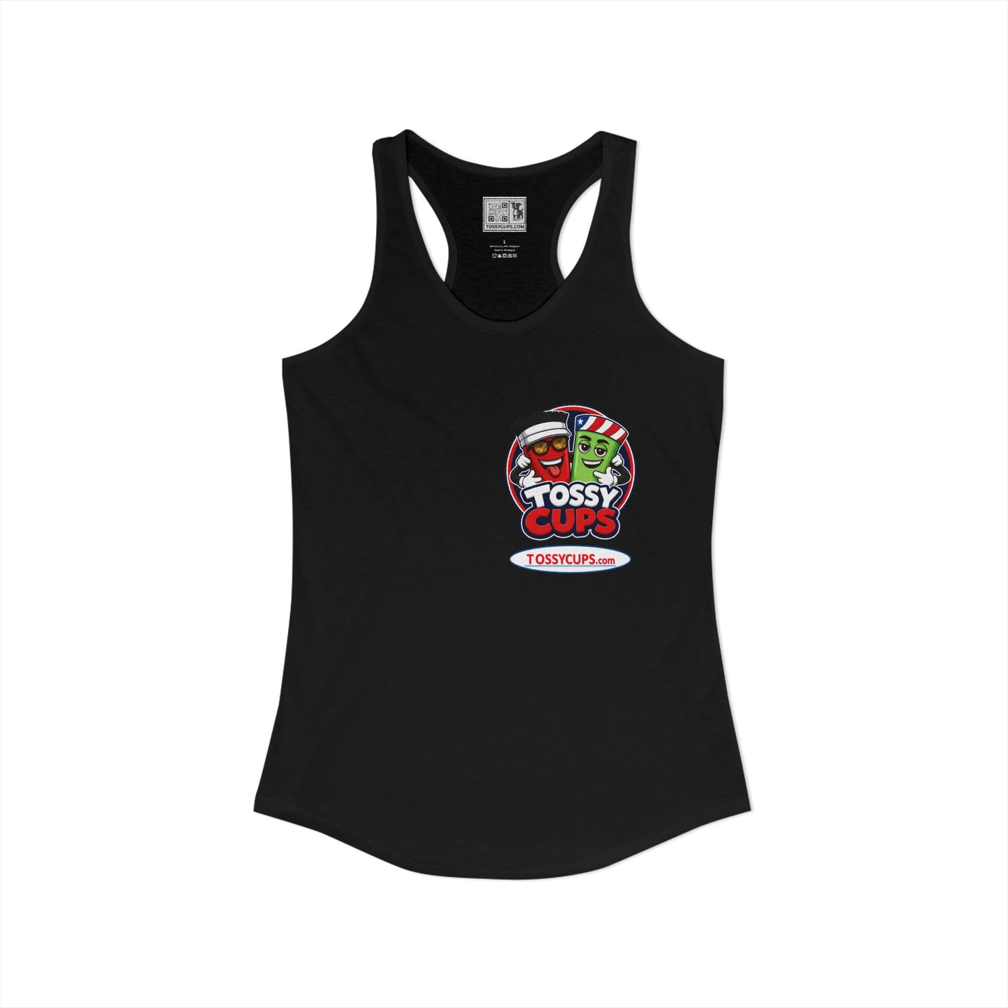 Tossy-tank Dee Cups Women's Ideal Racerback Tank