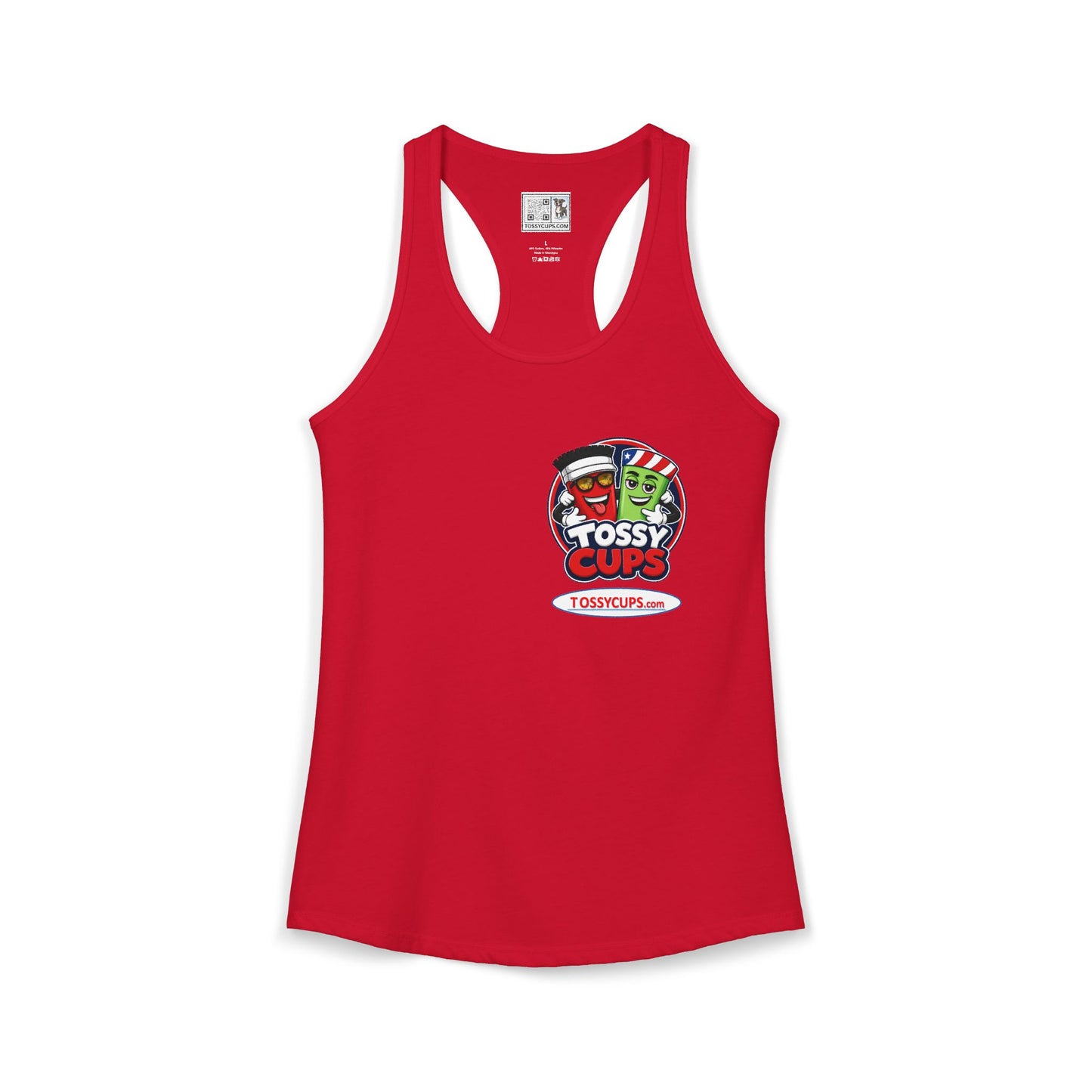 Tossy-tank Dee Cups Women's Ideal Racerback Tank