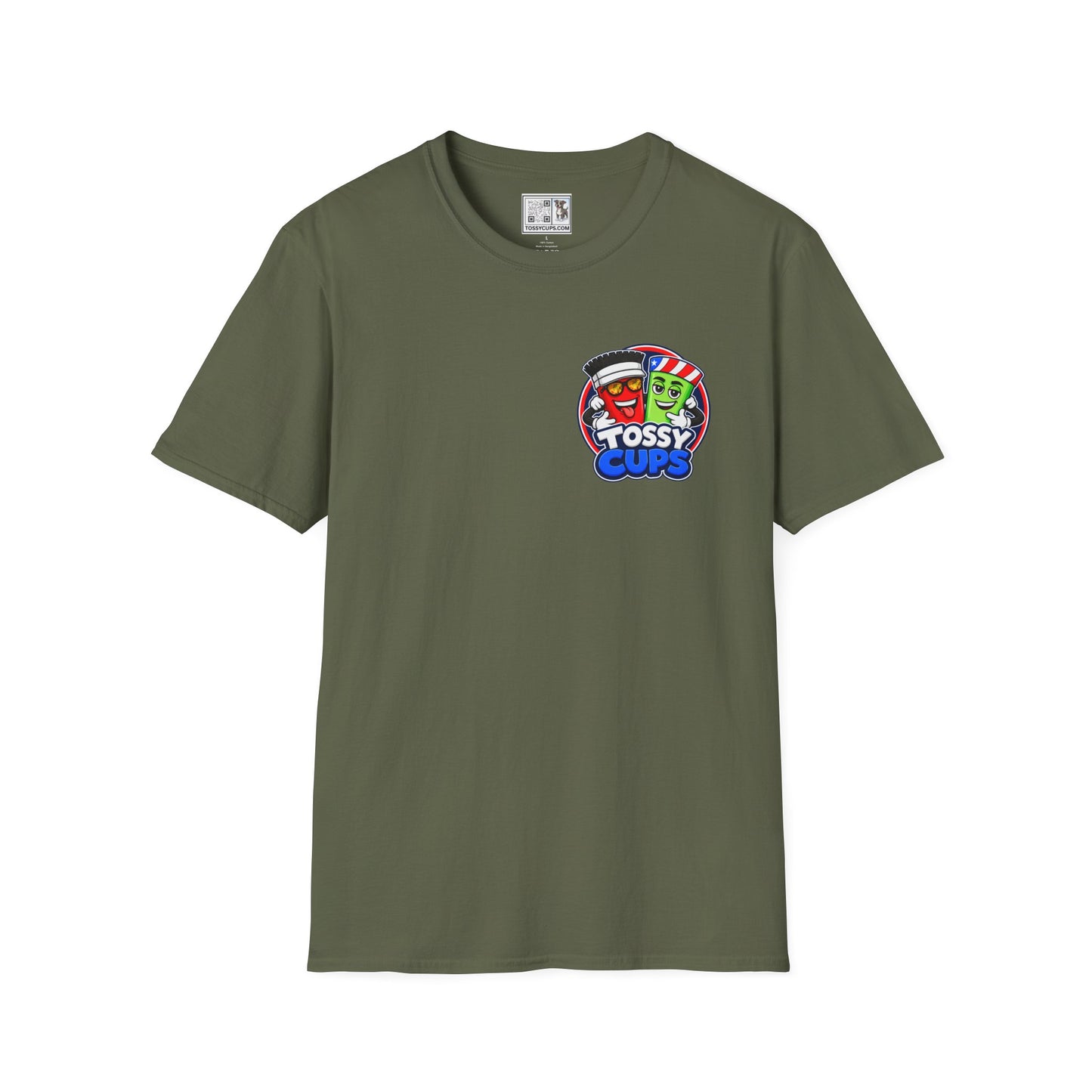 Tossy Cups Unisex Softstyle T-Shirt Leave the boards at home!