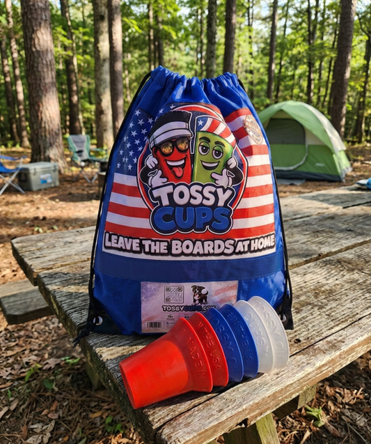 Tossy Cups #America250 Blue Bags