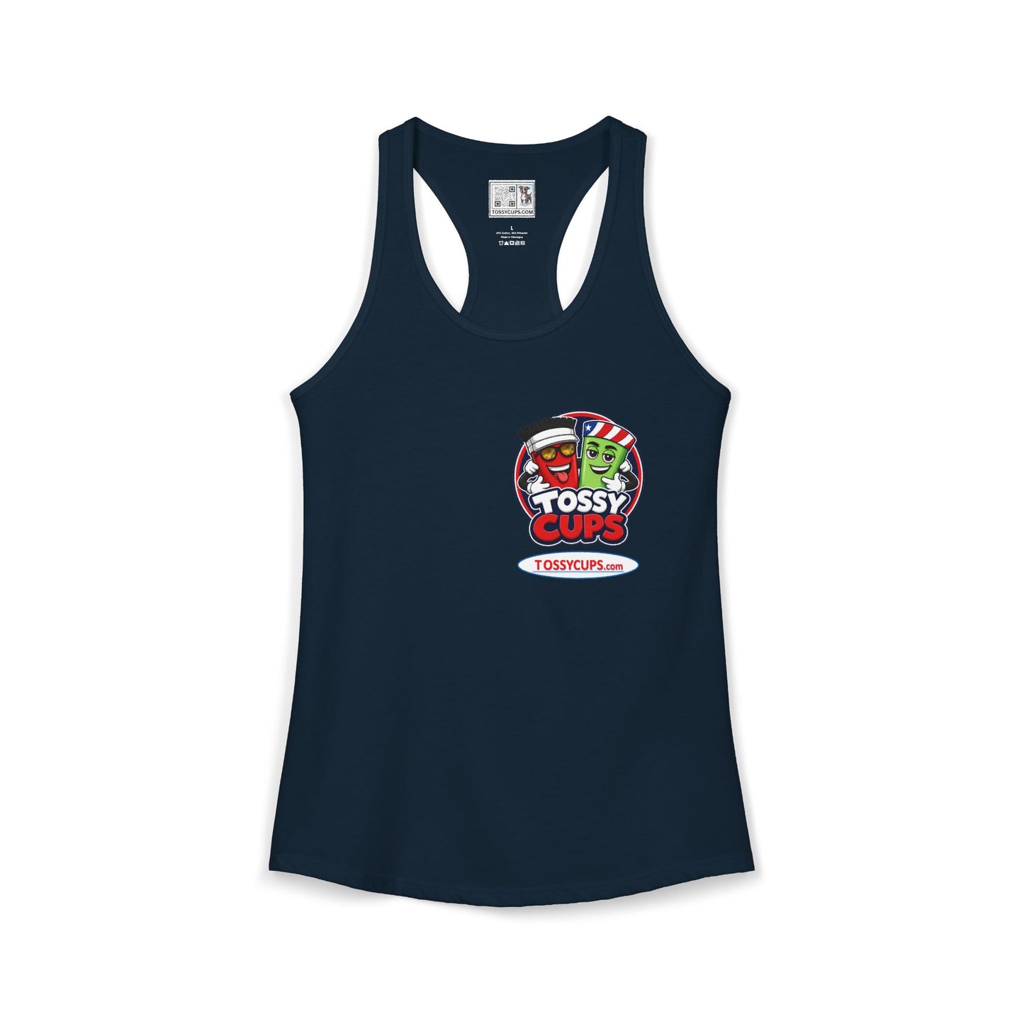 Tossy-tank Dee Cups Women's Ideal Racerback Tank