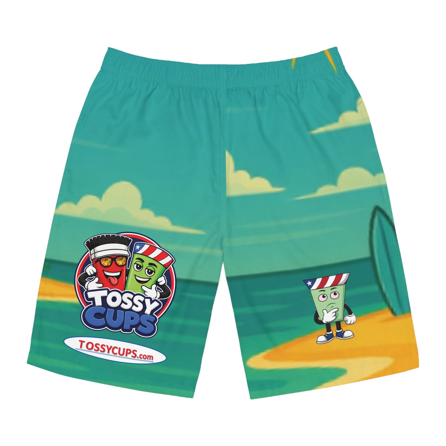 Tossy - Men's Board Shorts (AOP)