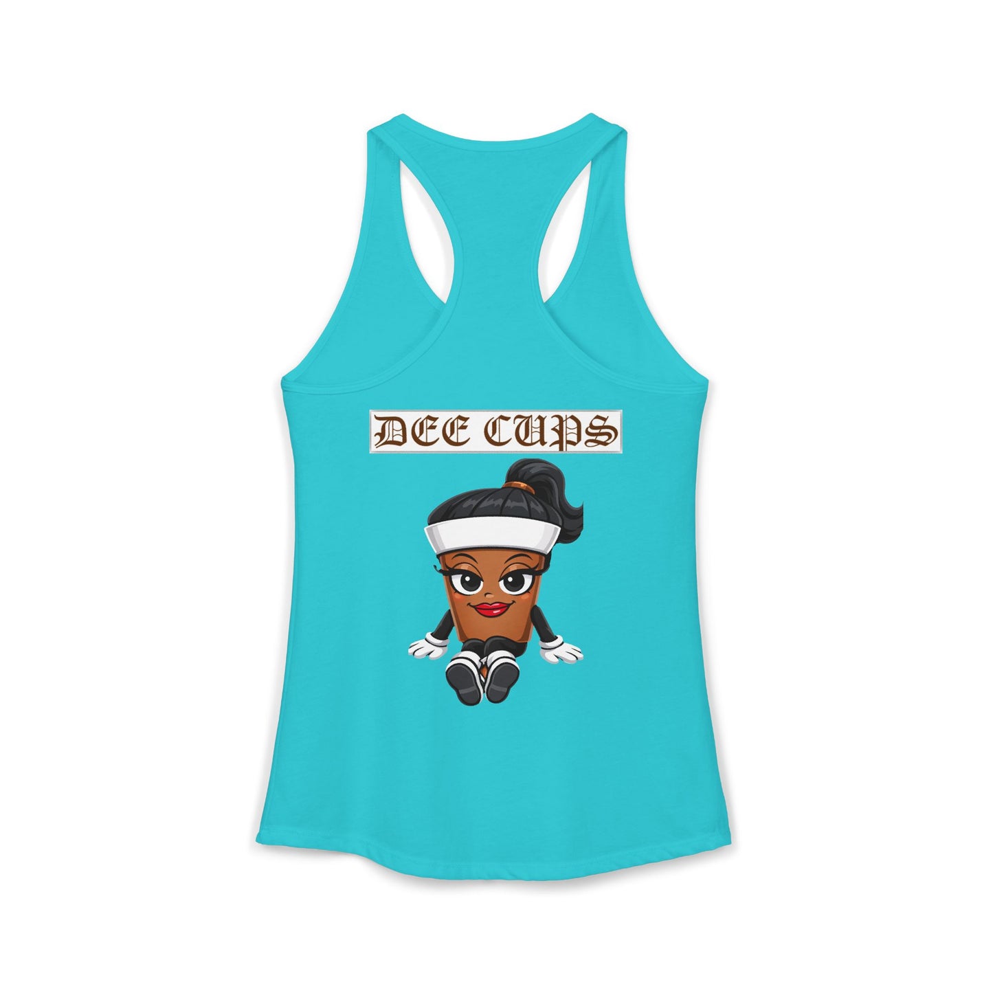 Tossy-tank Dee Cups Women's Ideal Racerback Tank