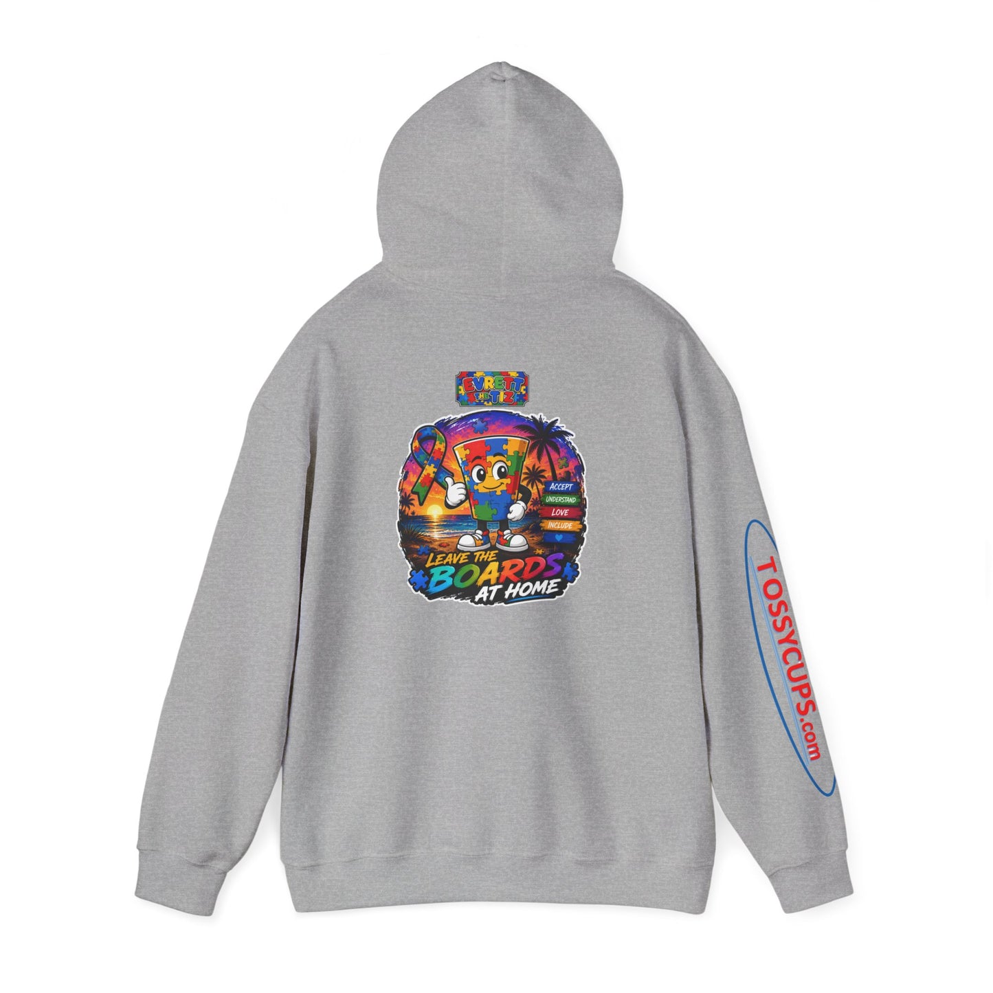 Tossy-hoodies Evrett the Tiz Unisex Heavy Blend™ Hooded Sweatshirt
