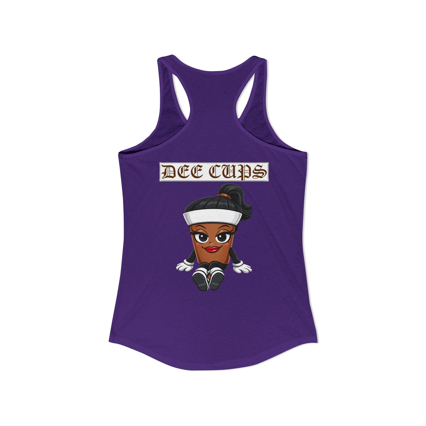 Tossy-tank Dee Cups Women's Ideal Racerback Tank