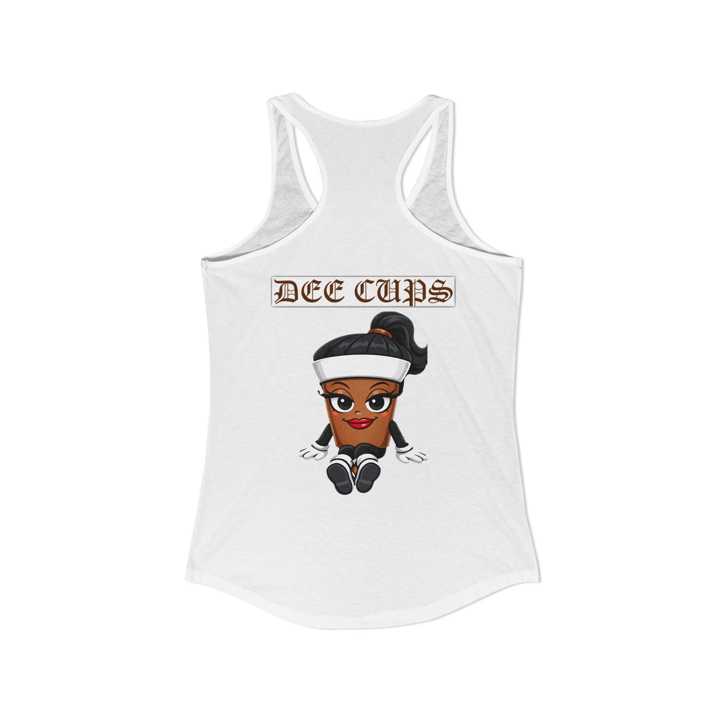 Tossy-tank Dee Cups Women's Ideal Racerback Tank