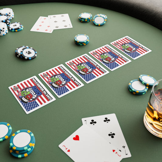 Tossy - Poker Cards Leave the boards at Home!