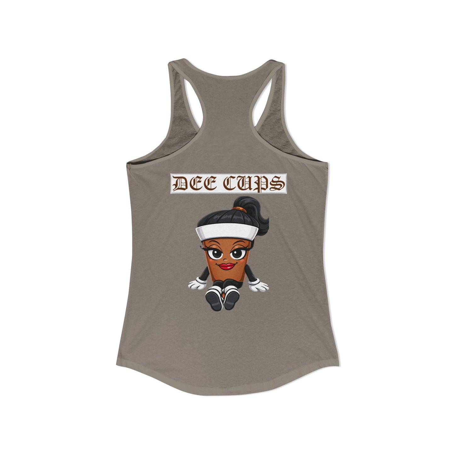 Tossy-tank Dee Cups Women's Ideal Racerback Tank