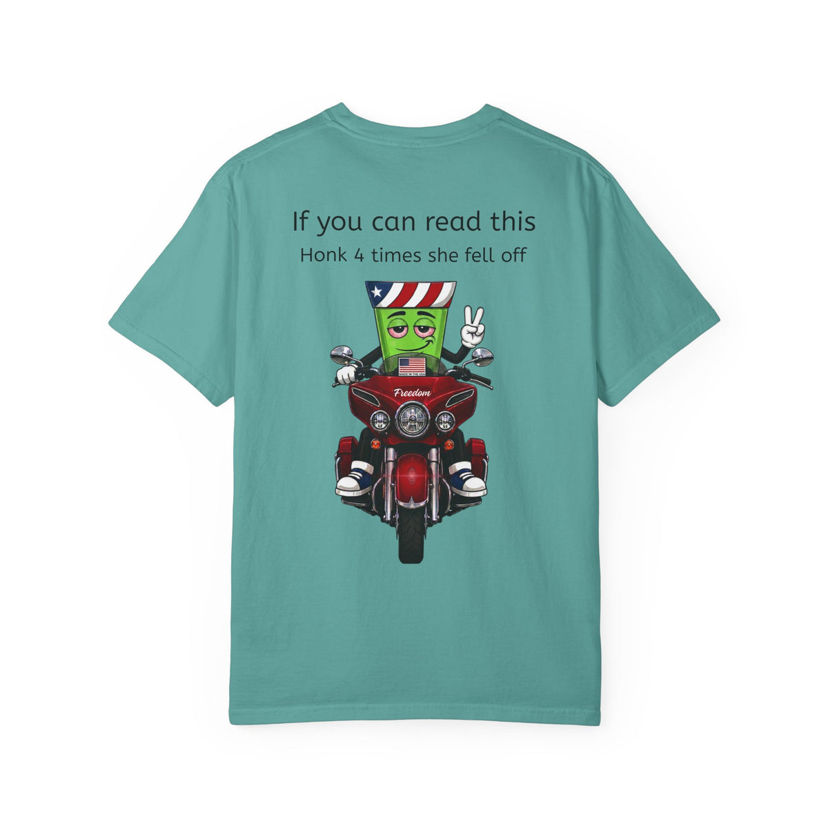 Ride shirt Eddie Bull - wind therapy Unisex Garment-Dyed T-shirt